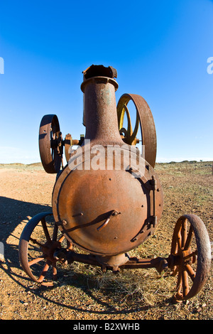 Alte Dampfmaschine Stockfoto