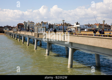 Der Pier in Deal Kent Stockfoto