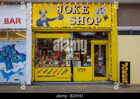 Witz-Shop in Margate Kent Stockfoto