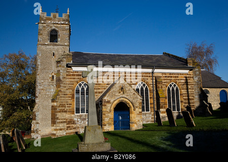 St. Margaret Pfarrkirche, Denton Northamptonshire, England, UK Stockfoto