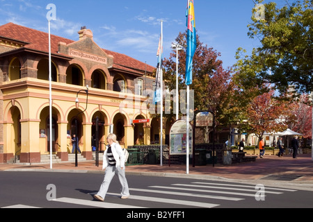 Attraktiven Eingang nach Armidale Civic Kern, NSW, Australien Stockfoto