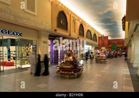 Vereinigte Arabische Emirate Dubai Ibn Battuta Mall Stockfoto