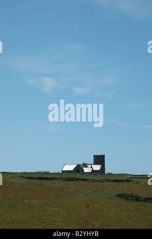 St. Materianas Kirche, Tintagel, North Cornwall, England, UK Stockfoto