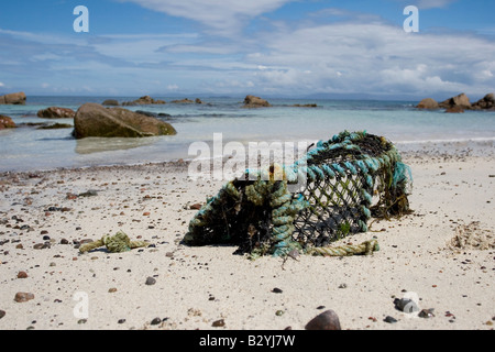 Lobsterpot Stockfoto