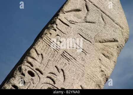 Detail der Cleopatras Nadel, Thames Embankment. London Stockfoto