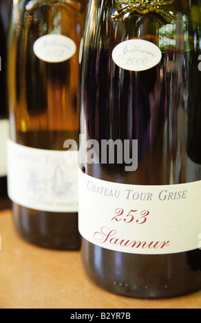 Cuvee 253, Chateau Tour Grise, Saumur, Loire, Frankreich Stockfoto