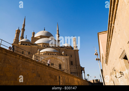 Moschee von Muhammad Ali, Cairo Zitadelle, Kairo, Ägypten Stockfoto