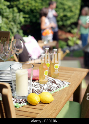 Garten-Party Stockfoto