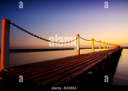 Narrabeen Pool Promenade Stockfoto