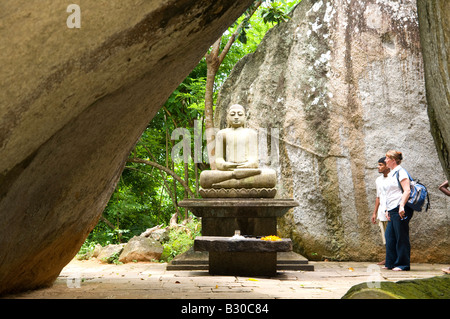 Yatagala Raja Maha Viharaya Unawatuna-Galle SriLanka Stockfoto