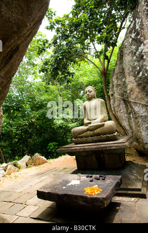 Yatagala Raja Maha Viharaya, Unawatuna, Galle, Sri Lanka Stockfoto