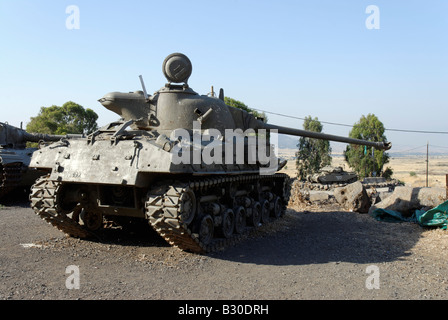 Israel Golanhöhen die 7. gepanzerte Brigade Gedenkstätte Stockfoto