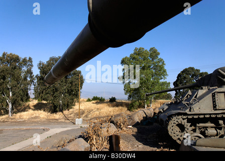 Israel Golanhöhen die 7. gepanzerte Brigade Gedenkstätte Stockfoto