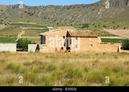 Einer ländlichen spanischen Finca. Stockfoto