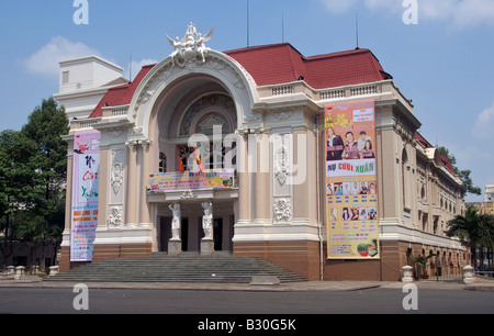 Stadttheater-Saigon-Vietnam Stockfoto