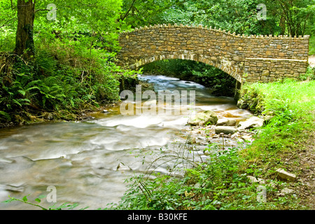 Heddon Valley Exmoor Nationalpark Nord-Devon Stockfoto