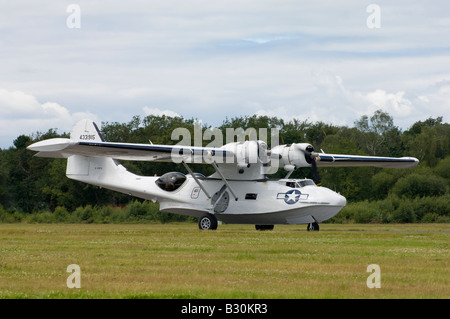 Ein PBY Catalina Wasserflugzeug Stockfoto