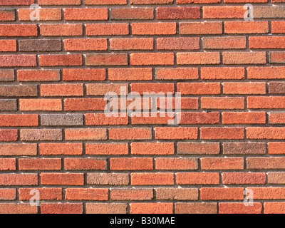 Red brick wall Hintergrund Ziegel Stockfoto