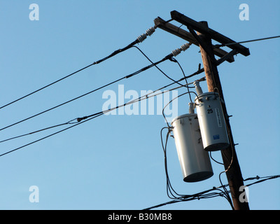Elektrischen Transformator Stockfoto