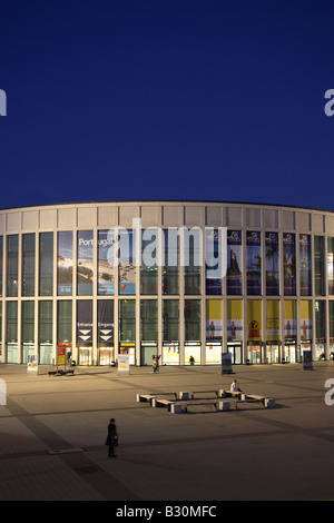 Südlichen Eingang zum internationalen Kongresszentrum während Internationale Tourismus-Börse Messe 2007 in Berlin, Deutschland Stockfoto