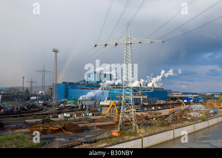 Stahlwerk in Völklingen Deutschland Völklingen Saarland Stockfoto