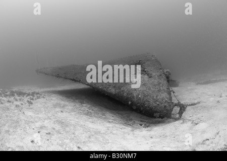 Bug des Zerstörers USS Anderson Marshallinseln Bikini Atoll Mikronesien Pazifischen Ozean Stockfoto