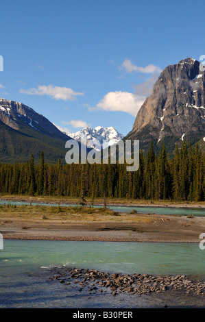 Eine Berglandschaft Stockfoto