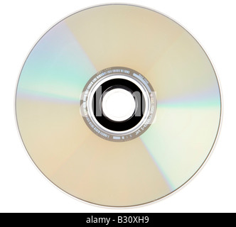 Die reflektierende Seite einer CD Stockfoto, Bild: 9559005 - Alamy