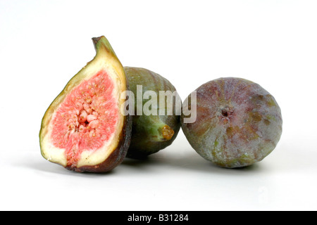 Ficus Carica, essbaren Feigen, gemeinsame Fig. Stockfoto