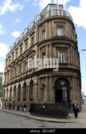 Die Stadt von London Magistrates Court, 1 Queen Victoria Street, London EC4N 4XY Stockfoto