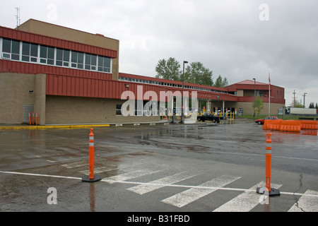 Bei der Einreise Sumas Washington. Stockfoto