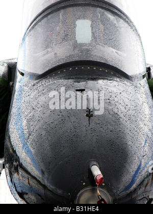 Die Hawk wurde zuerst mit der RAF im Jahr 1976, als eine erweiterte fliegen-Trainingsflugzeug und eine Waffen-Training. Stockfoto