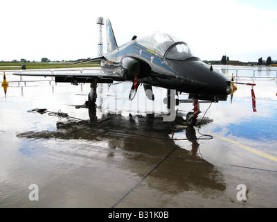 Die Hawk wurde zuerst mit der RAF im Jahr 1976, als eine erweiterte fliegen-Trainingsflugzeug und eine Waffen-Training. Stockfoto