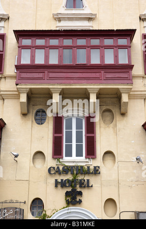 Castille Hotel, Valletta, Malta Stockfoto