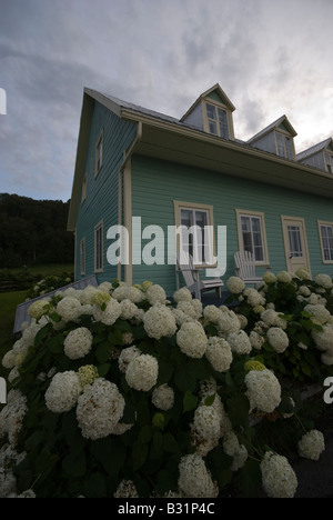 Genommen in Baie St-Paul, Charlevoix Stockfoto