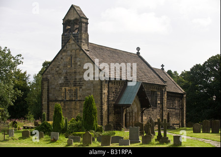 Johannes der Täufer 12 Jahrhunderts Kirche Adel Leeds, West Yorkshire UK Europe Stockfoto
