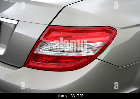 2008 Mercedes-Benz C-Klasse C300 in grau - Rücklicht Stockfoto