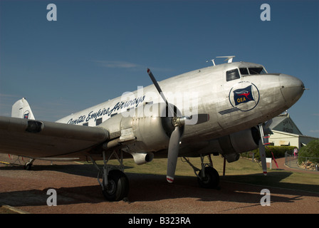 Douglas DC3 Flugzeug an Qantas Gründer Museum, Australien Stockfoto