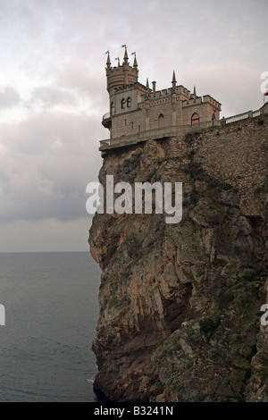 Die Schwalben Nest Burg Livadia, Ukraine Stockfoto