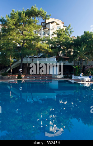 Schwimmbad in Marmaris Palace Hotel Marmaris Mugla Türkei Stockfoto