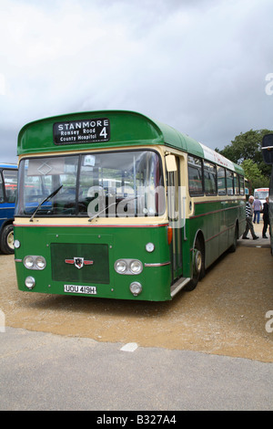 Leyland Panther Eindecker bus 1970 Brite/Britin Stockfoto