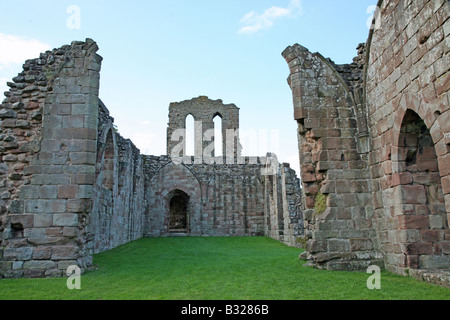 Der English Heritage Site der Ruinen von Croxden Abbey in Croxden zwischen Cheadle und Uttoxeter Staffordshire Stockfoto