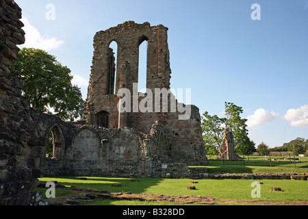 Der English Heritage Site der Ruinen von Croxden Abbey in Croxden zwischen Cheadle und Uttoxeter Staffordshire Stockfoto