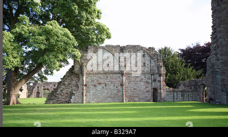 Der English Heritage Site der Ruinen von Croxden Abbey in Croxden zwischen Cheadle und Uttoxeter Staffordshire Stockfoto