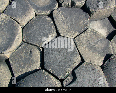 Giants Causeway rockt co antrim Stockfoto