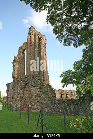 Der English Heritage Site der Ruinen von Croxden Abbey in Croxden zwischen Cheadle und Uttoxeter Staffordshire Stockfoto