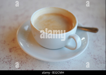 Kaffee in einem Café Stockfoto
