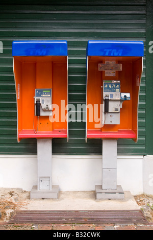 Telefonzellen Borneo Stockfoto