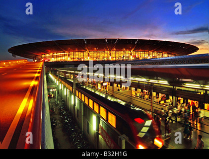 U-Bahn In Shanghai, China Stockfoto