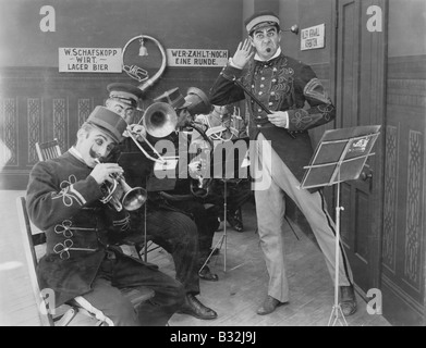 BAND-MONTAGE Stockfoto